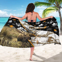 Moose Hunting Sarong Autumn Wilderness Adventure Camo
