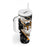 Moose Hunting Tumbler With Handle Autumn Wilderness Adventure Camo