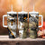Moose Hunting Tumbler With Handle Autumn Wilderness Adventure Camo
