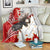 Moose Hunting Blanket Canada Maple Leaf