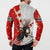 Moose Hunting Button Sweatshirt Canada Maple Leaf