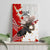 Moose Hunting Canvas Wall Art Canada Maple Leaf