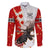 Moose Hunting Family Matching Summer Maxi Dress and Hawaiian Shirt Canada Maple Leaf
