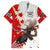 Moose Hunting Hawaiian Shirt Canada Maple Leaf