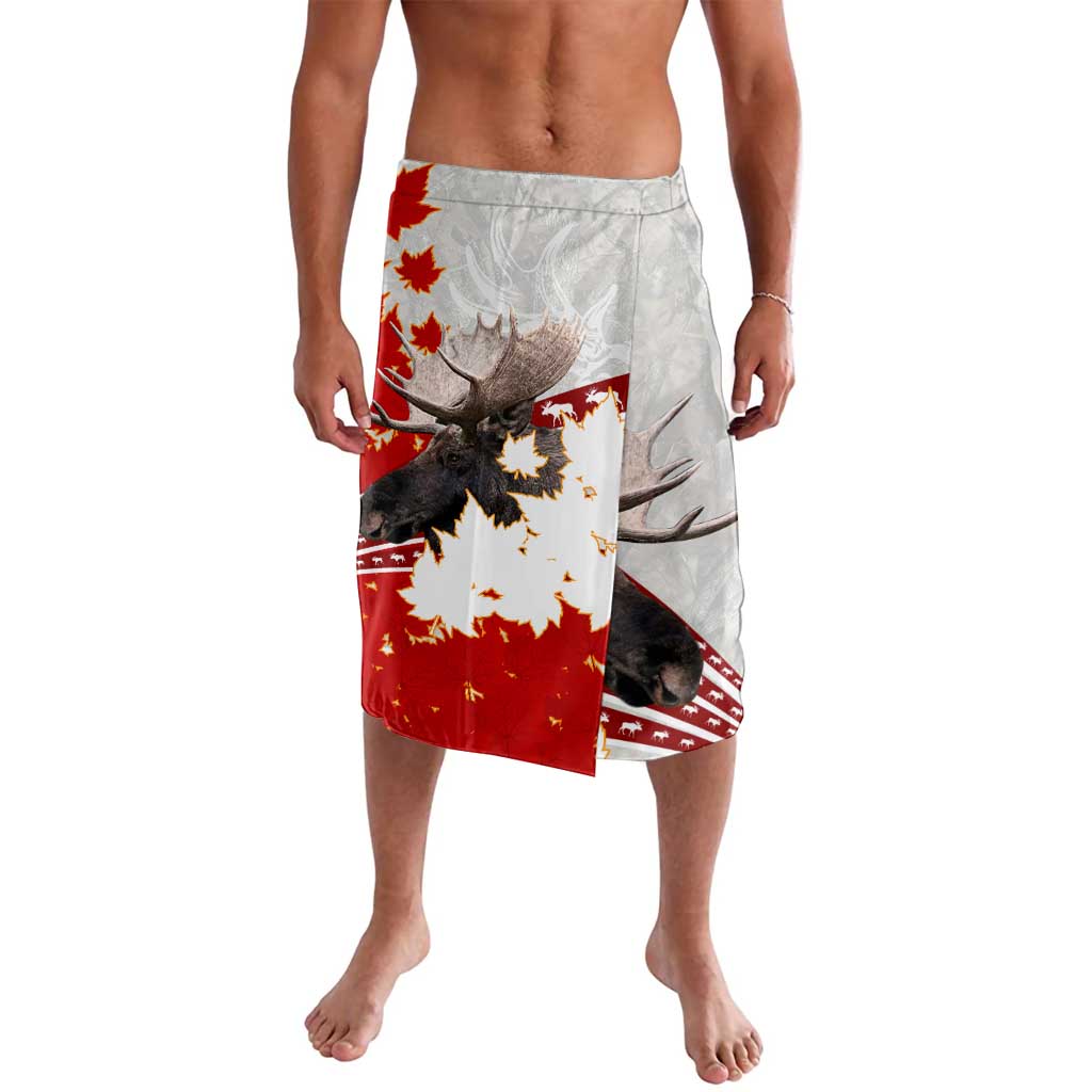 Moose Hunting Lavalava Canada Maple Leaf