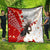 Moose Hunting Quilt Canada Maple Leaf
