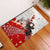 Moose Hunting Rubber Doormat Canada Maple Leaf