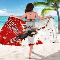 Moose Hunting Sarong Canada Maple Leaf