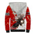 Moose Hunting Sherpa Hoodie Canada Maple Leaf