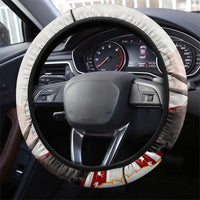 Moose Hunting Steering Wheel Cover Canada Maple Leaf