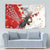 Moose Hunting Tapestry Canada Maple Leaf