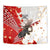 Moose Hunting Tapestry Canada Maple Leaf