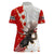 Moose Hunting Women Polo Shirt Canada Maple Leaf