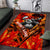 Moose Love Area Rug Maple Leaf Autumn Passion