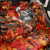 Moose Love Back Car Seat Cover Maple Leaf Autumn Passion