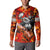 Personalized Moose Love Button Sweatshirt Maple Leaf Autumn Passion