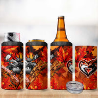 Moose Love 4 in 1 Can Cooler Tumbler Maple Leaf Autumn Passion