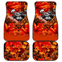 Moose Love Car Mats Maple Leaf Autumn Passion