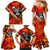 Personalized Moose Love Family Matching Mermaid Dress and Hawaiian Shirt Maple Leaf Autumn Passion
