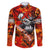 Personalized Moose Love Family Matching Short Sleeve Bodycon Dress and Hawaiian Shirt Maple Leaf Autumn Passion