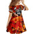 Personalized Moose Love Family Matching Summer Maxi Dress and Hawaiian Shirt Maple Leaf Autumn Passion