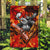 Moose Love Garden Flag Maple Leaf Autumn Passion