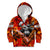 Personalized Moose Love Kid Hoodie Maple Leaf Autumn Passion