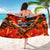 Moose Love Sarong Maple Leaf Autumn Passion