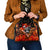 Moose Love Shoulder Handbag Maple Leaf Autumn Passion