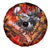 Moose Love Spare Tire Cover Maple Leaf Autumn Passion