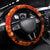 Moose Love Steering Wheel Cover Maple Leaf Autumn Passion
