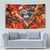 Moose Love Tapestry Maple Leaf Autumn Passion