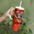 Moose Love Tumbler With Handle Maple Leaf Autumn Passion