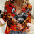 Personalized Moose Love Women Casual Shirt Maple Leaf Autumn Passion