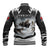 The Wolves Hunting Moose Baseball Jacket