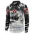 The Wolves Hunting Moose Button Sweatshirt