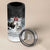 The Wolves Hunting Moose 4 in 1 Can Cooler Tumbler