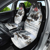 The Wolves Hunting Moose Car Seat Cover