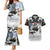 The Wolves Hunting Moose Couples Matching Mermaid Dress and Hawaiian Shirt