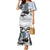 The Wolves Hunting Moose Family Matching Mermaid Dress and Hawaiian Shirt