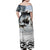 The Wolves Hunting Moose Family Matching Off Shoulder Maxi Dress and Hawaiian Shirt