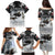 The Wolves Hunting Moose Family Matching Puletasi and Hawaiian Shirt