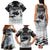 The Wolves Hunting Moose Family Matching Tank Maxi Dress and Hawaiian Shirt