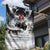 The Wolves Hunting Moose Garden Flag