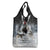 The Wolves Hunting Moose Grocery Bag