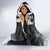The Wolves Hunting Moose Hooded Blanket