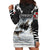 The Wolves Hunting Moose Hoodie Dress
