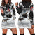 The Wolves Hunting Moose Hoodie Dress