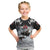 The Wolves Hunting Moose Kid T Shirt