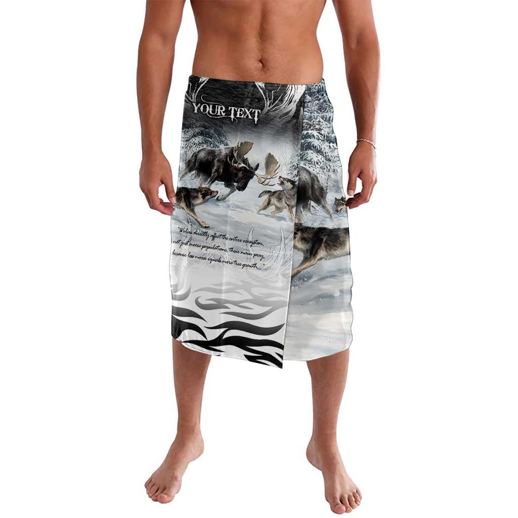 The Wolves Hunting Moose Lavalava